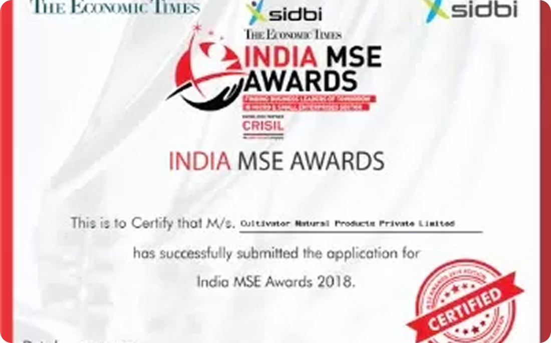 Nominee – India MSE Award