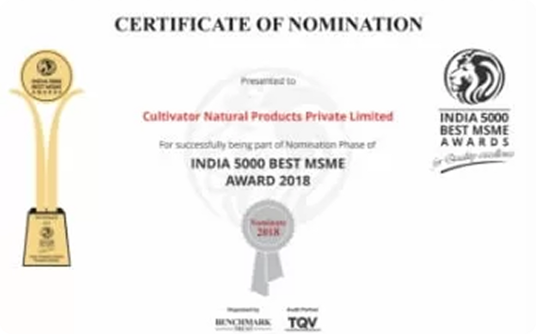 Nominee – India Best MSME