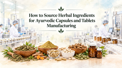 herbal Ingredients for ayurvedic medicine