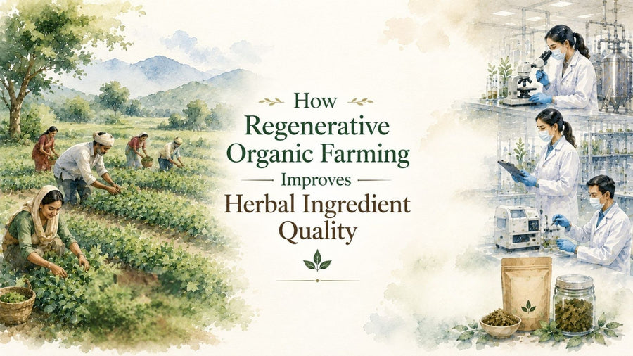 How Regenerative Organic Farming Improves Herbal Ingredient Quality