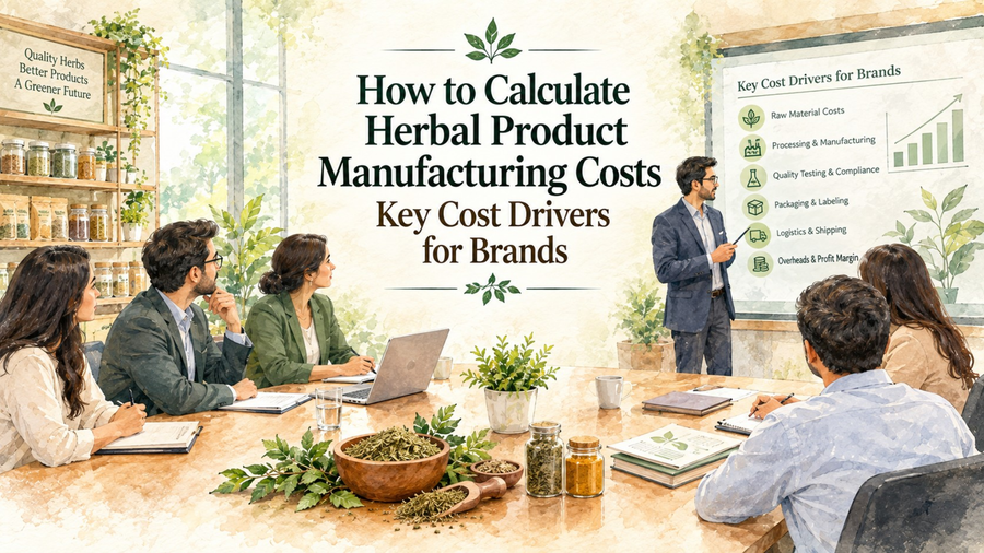How to Calculate Herbal Product Manufacturing Costs: Key Cost Drivers for Brands