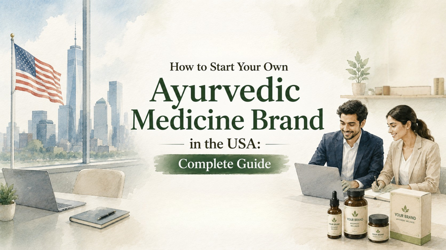 How to Start Your Own Ayurvedic Medicine Brand in the USA: Complete Guide