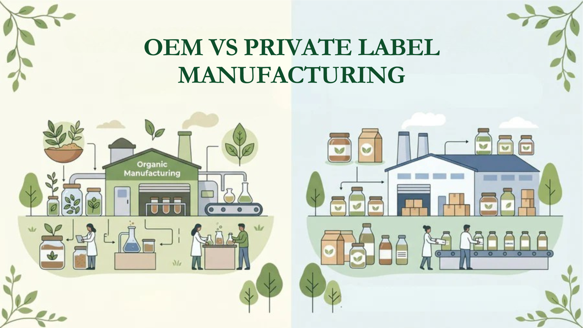 OEM- oder Private-Label-Fertigung: Was ist besser für Ihre Marke?