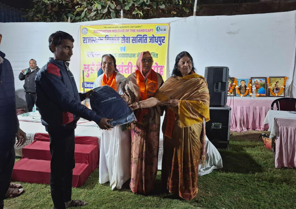 Empowering Young Lives: Cultivator Natural Products Distributes School Bags to Specially Abled Children at Louis Braille Jayanti Samaroh