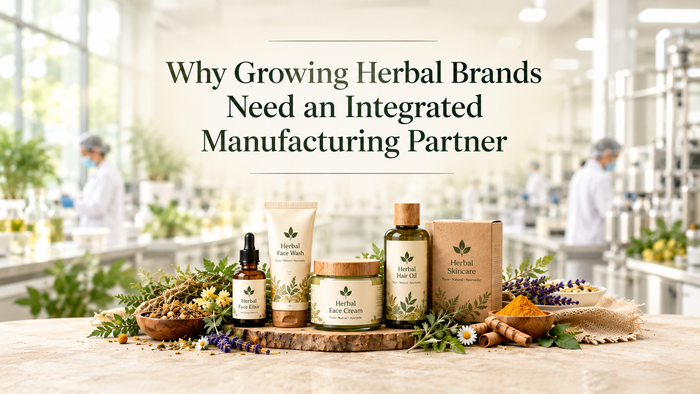 Herbal Products Manufacturing for Herbal Brands