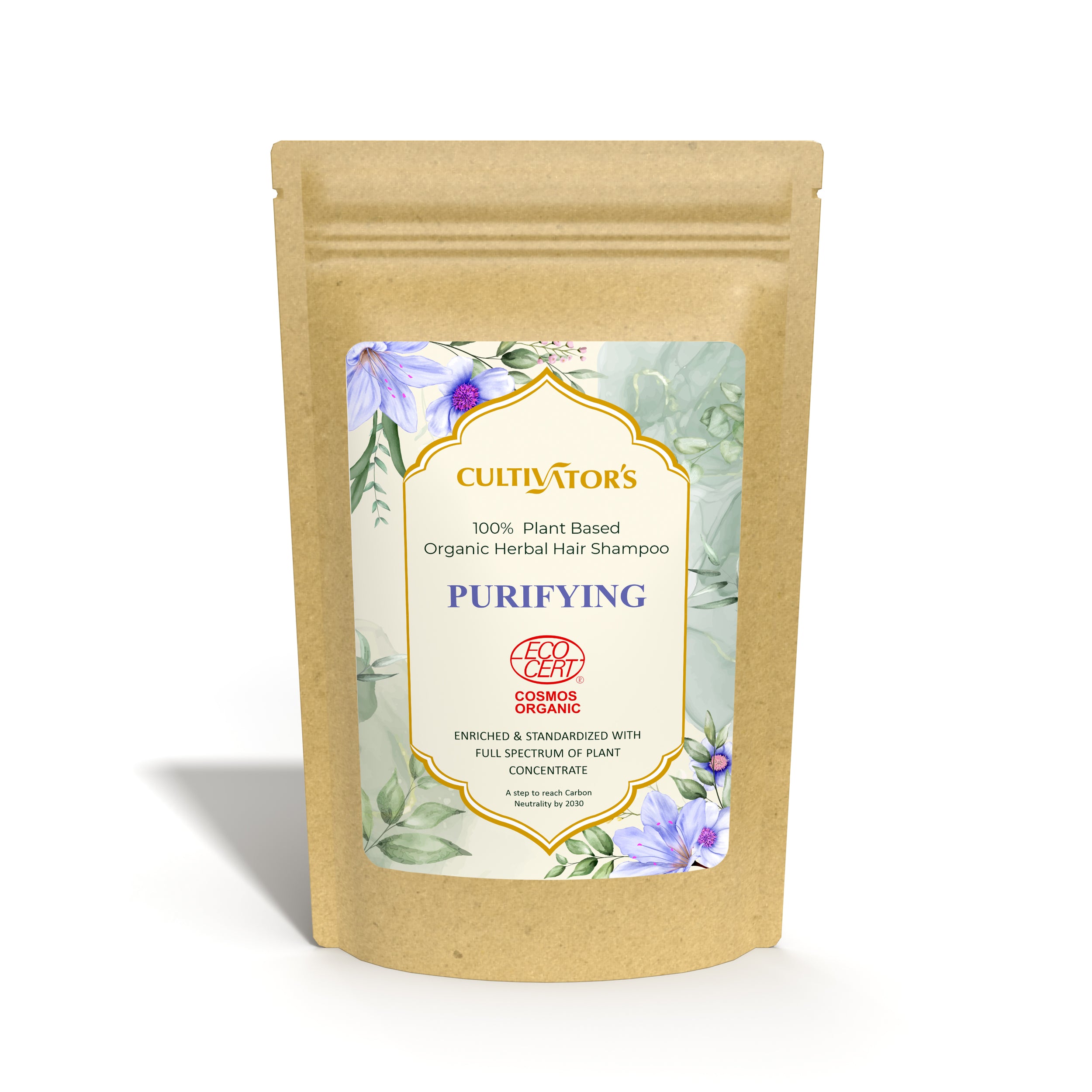 Organic Herbal Hair Shampoo - Purifying