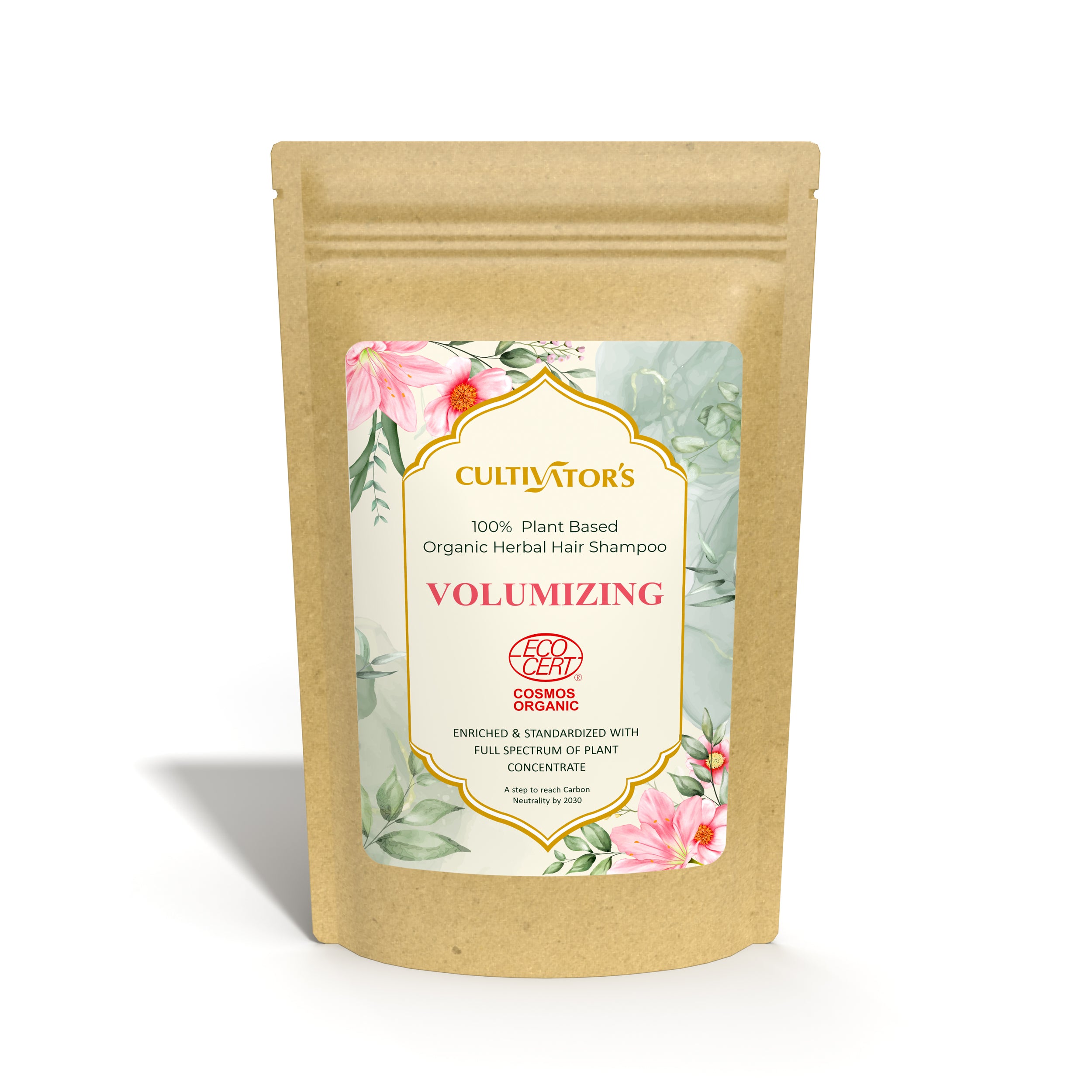 Organic Herbal Hair Shampoo - Volumizing