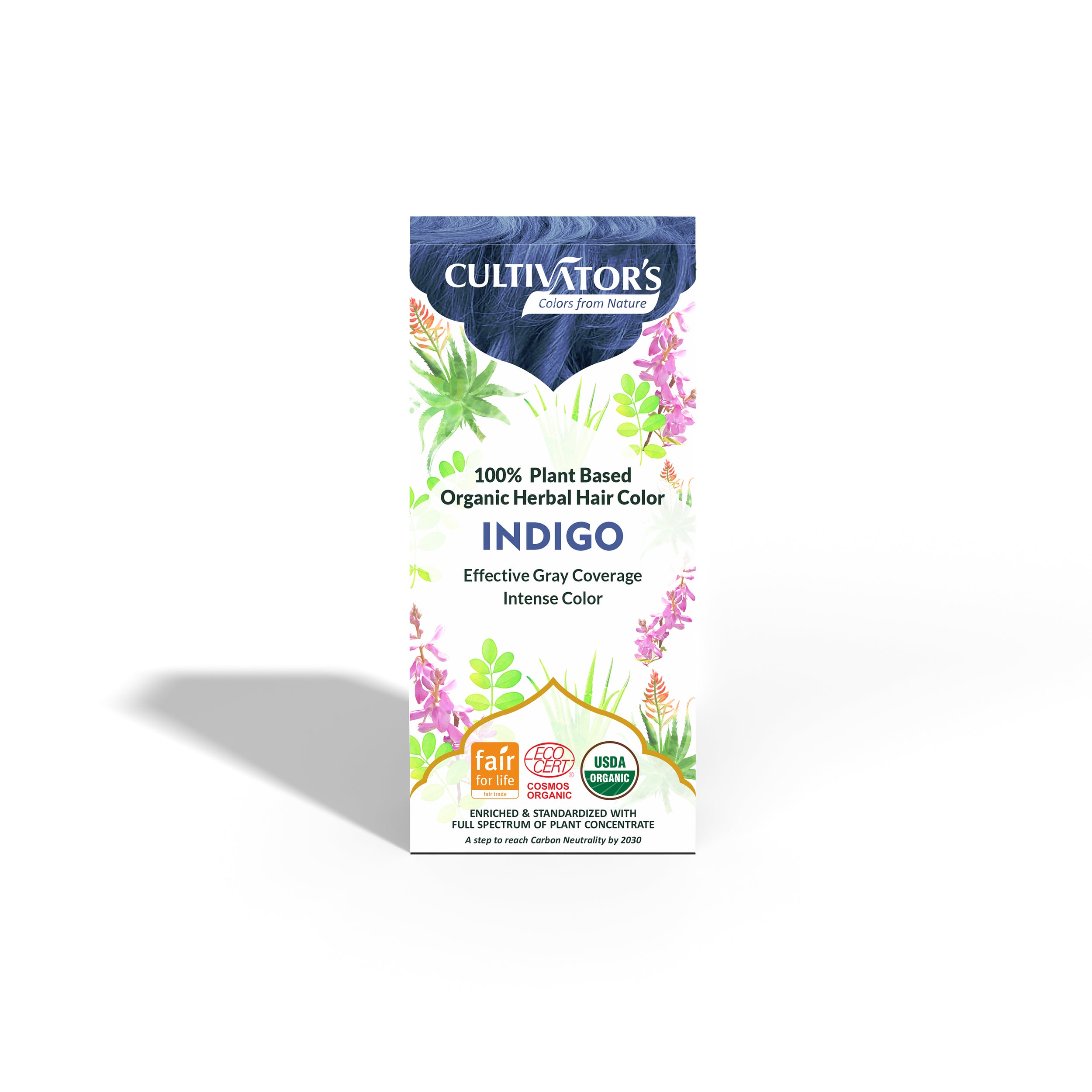 Organic Herbal Hair Color - INDIGO