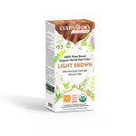 Organic Herbal Hair Color - LIGHT BROWN