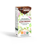 Organic Herbal Hair Color - DARK BROWN