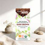 Organic Herbal Hair Color - DARK BROWN