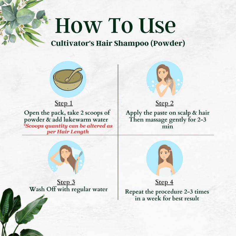 Organic Herbal Hair Shampoo-  Volumizing