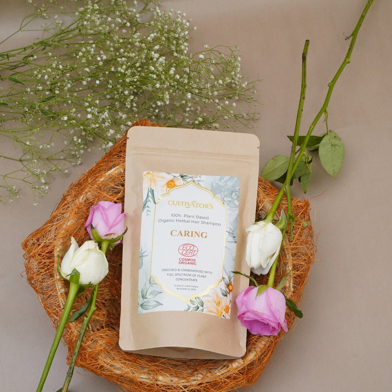 Organic Herbal Hair Shampoo-  Caring