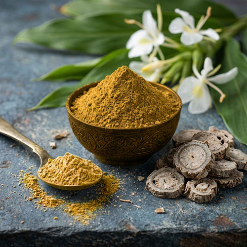 Hedychium spicatum (Kapur Kachri) Rhizome Powder