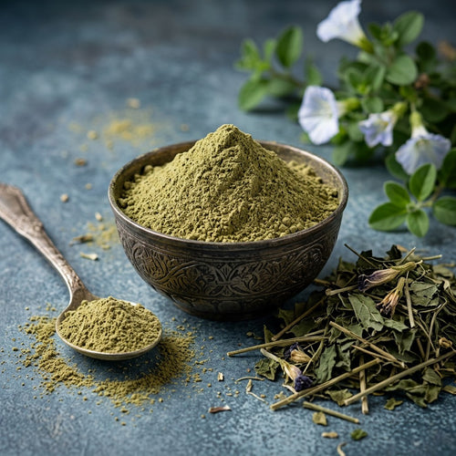 Convolvulus pluricaulis (Shankhpushpi) Whole Plant Powder