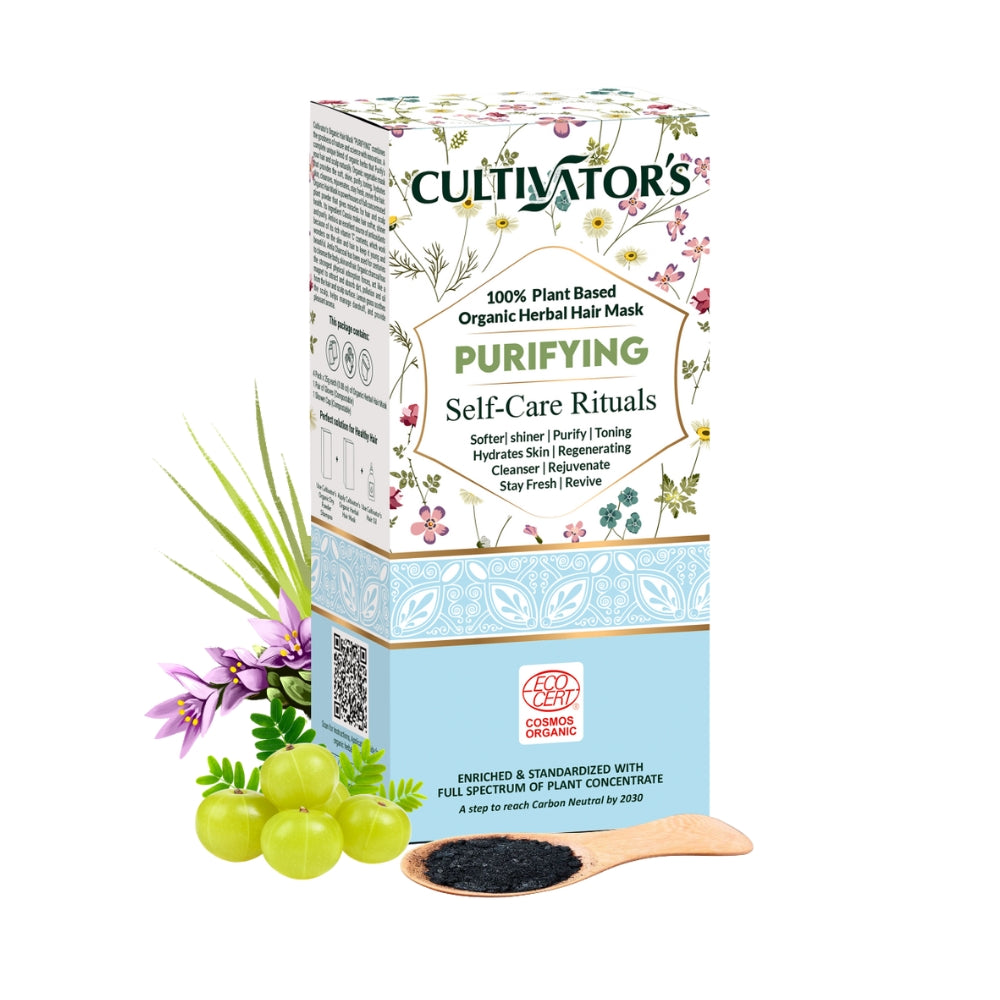 Organic Herbal Hair Mask-  Purifying